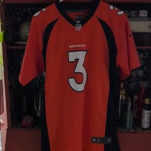 Nike Men's Bold Orange and Black Jersey